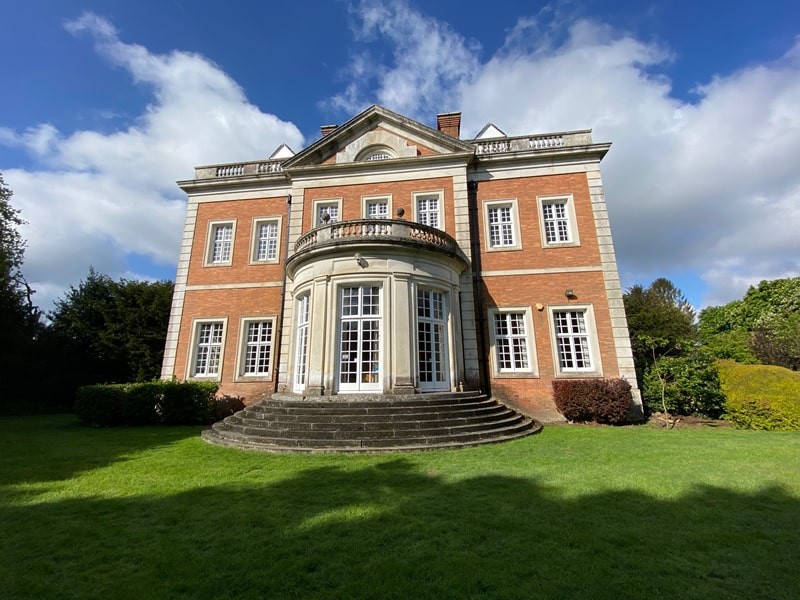 crabbet park house side view